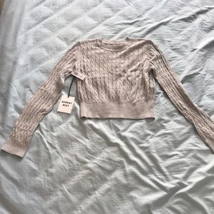 Aritzia Sweater with Strip Size M New